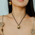 Pistachio Bloom & Natural Stone Bud Earrings - floysun