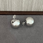 Planet Hoop Earrings – 925 Sterling Silver Polished or Diamond Accent Options - floysun