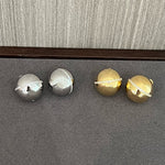 Planet Hoop Earrings – 925 Sterling Silver Polished or Diamond Accent Options - floysun