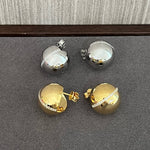 Planet Hoop Earrings – 925 Sterling Silver Polished or Diamond Accent Options - floysun