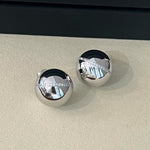 Planet Hoop Earrings – 925 Sterling Silver Polished or Diamond Accent Options - floysun