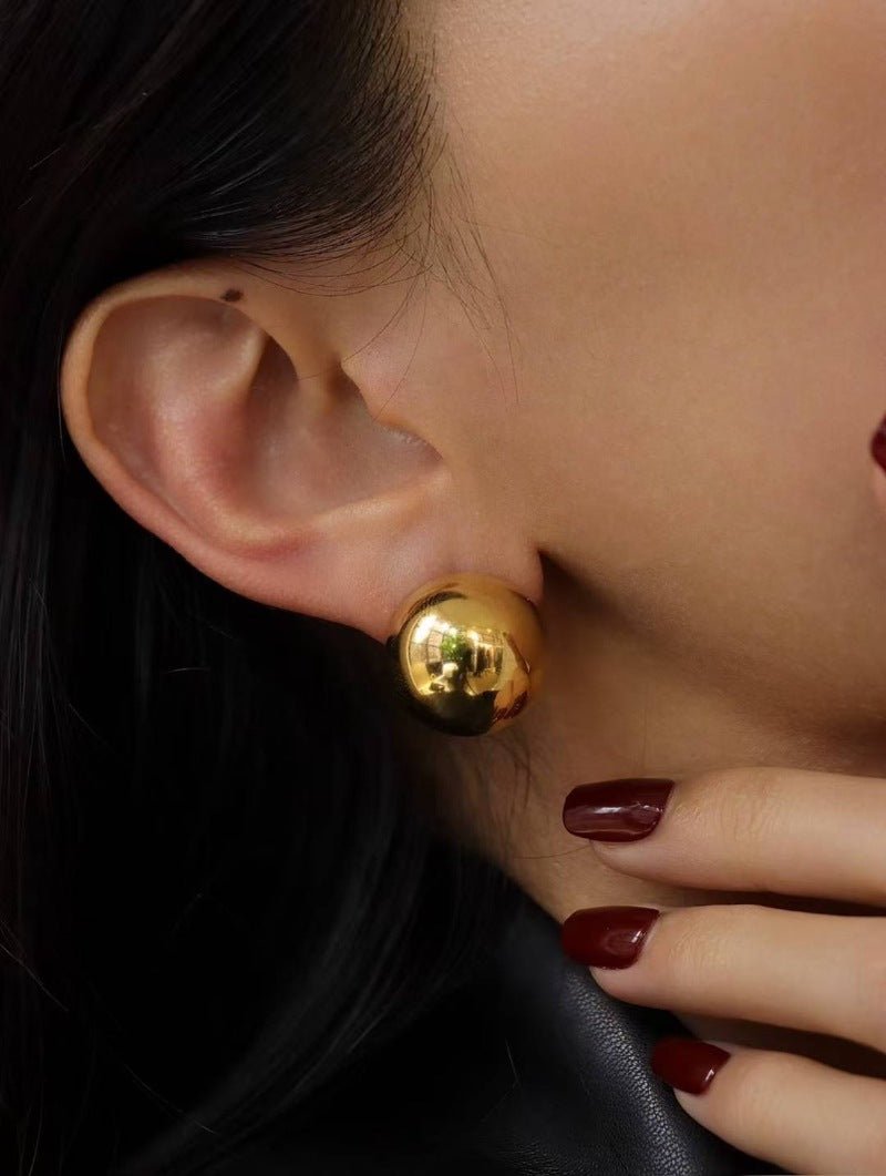 Planet Hoop Earrings – 925 Sterling Silver Polished or Diamond Accent Options - floysun