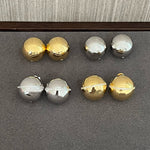 Planet Hoop Earrings – 925 Sterling Silver Polished or Diamond Accent Options - floysun