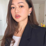 Planet Hoop Earrings – 925 Sterling Silver Polished or Diamond Accent Options - floysun