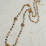 Planet Trail Natural Stone Necklace - floysun