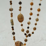 Planet Trail Natural Stone Necklace - floysun