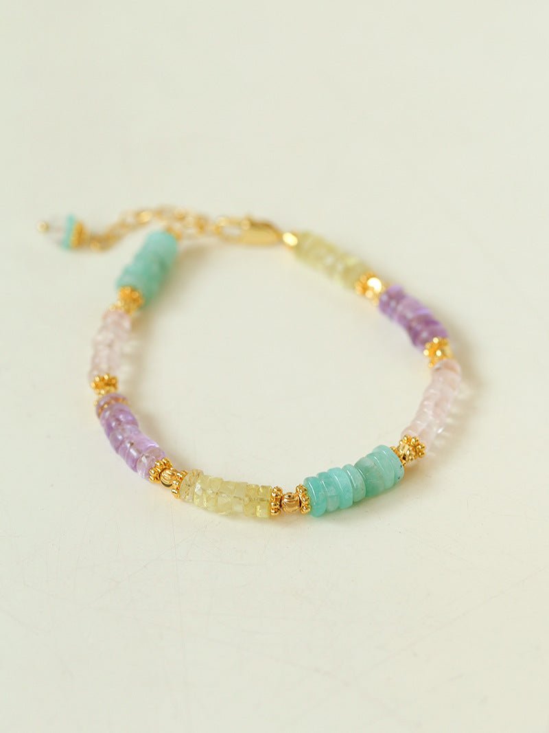Rainbow Crystal Bracelet - floysun