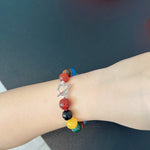 Romantic Universe Dopamine Color Beaded Bracelet - floysun