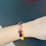 Romantic Universe Dopamine Color Beaded Bracelet - floysun