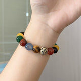 Romantic Universe Dopamine Color Beaded Bracelet - floysun