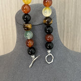 Romantic Universe Dopamine Color Beaded Necklace - floysun