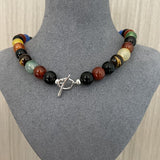 Romantic Universe Dopamine Color Beaded Necklace - floysun