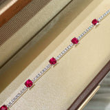 Ruby T - Bar & Diamond Accent Bracelet - floysun