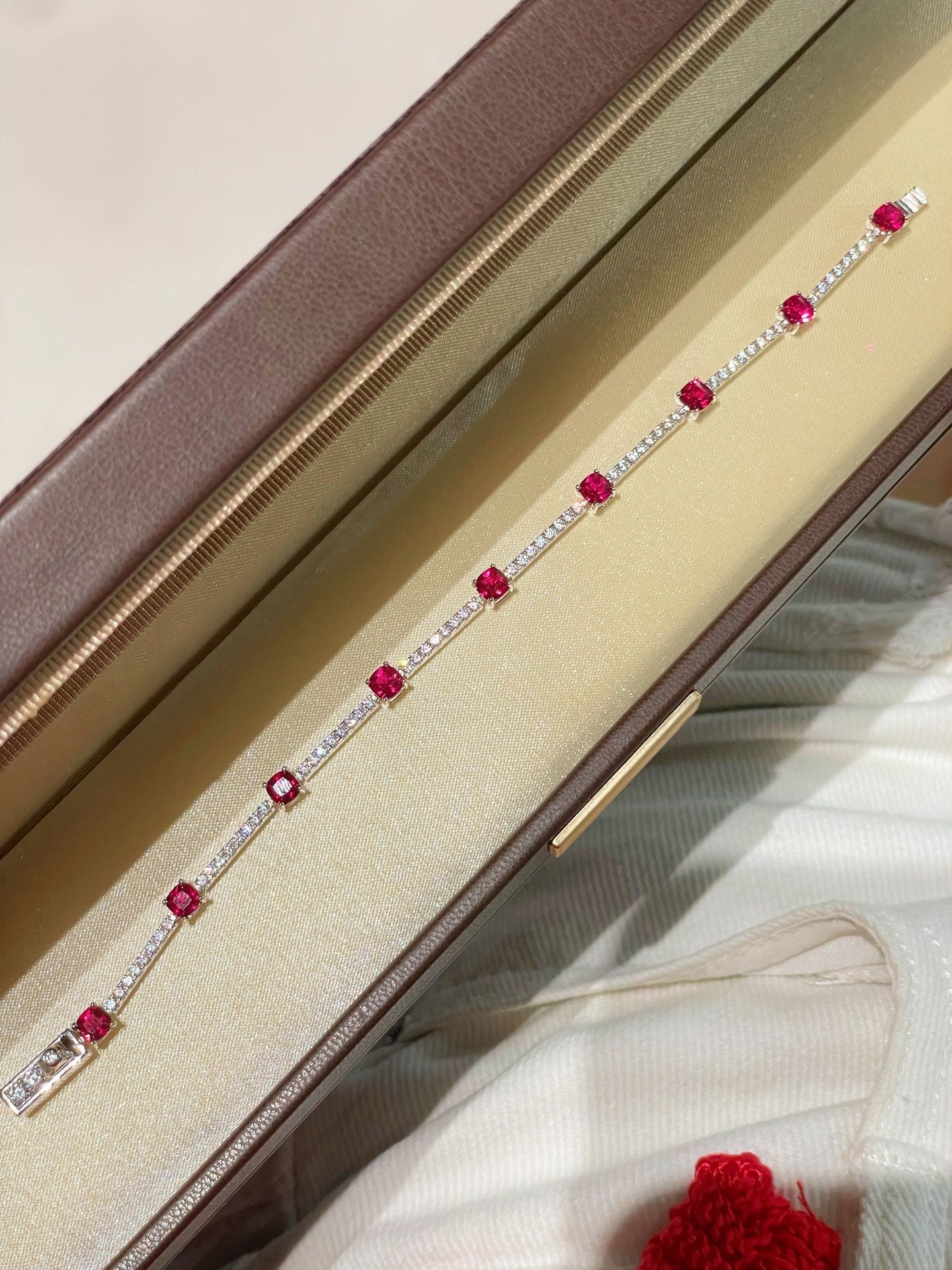 Ruby T - Bar & Diamond Accent Bracelet - floysun