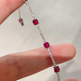 Ruby T - Bar & Diamond Accent Bracelet - floysun