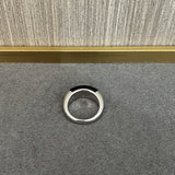 S925 Sterling Silver Irregular Black Agate Rings - floysun