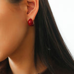 Salt Island Koi Series Red Koi Earrings - floysun