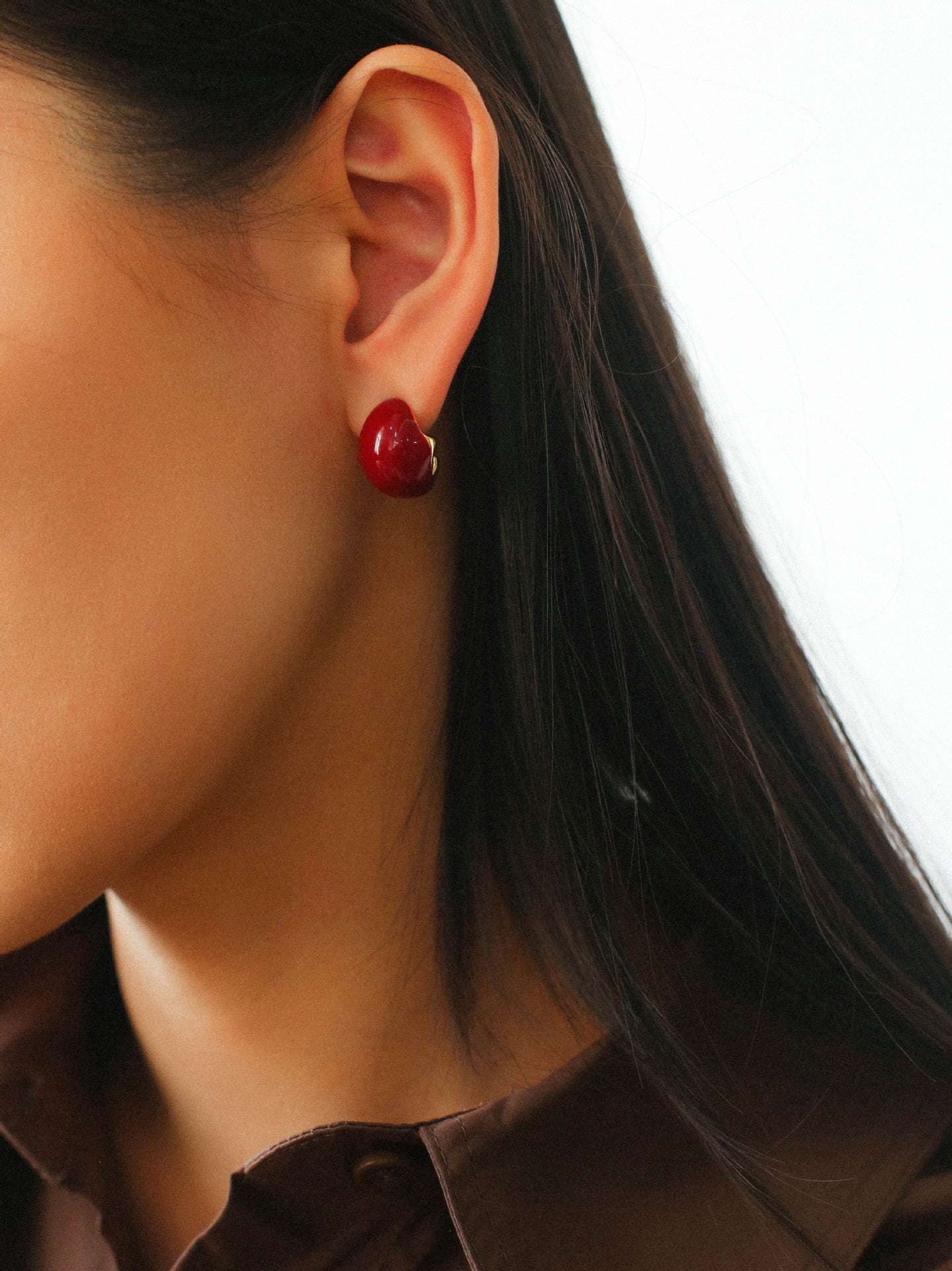 Salt Island Koi Series Red Koi Earrings - floysun