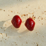 Salt Island Koi Series Red Koi Earrings - floysun