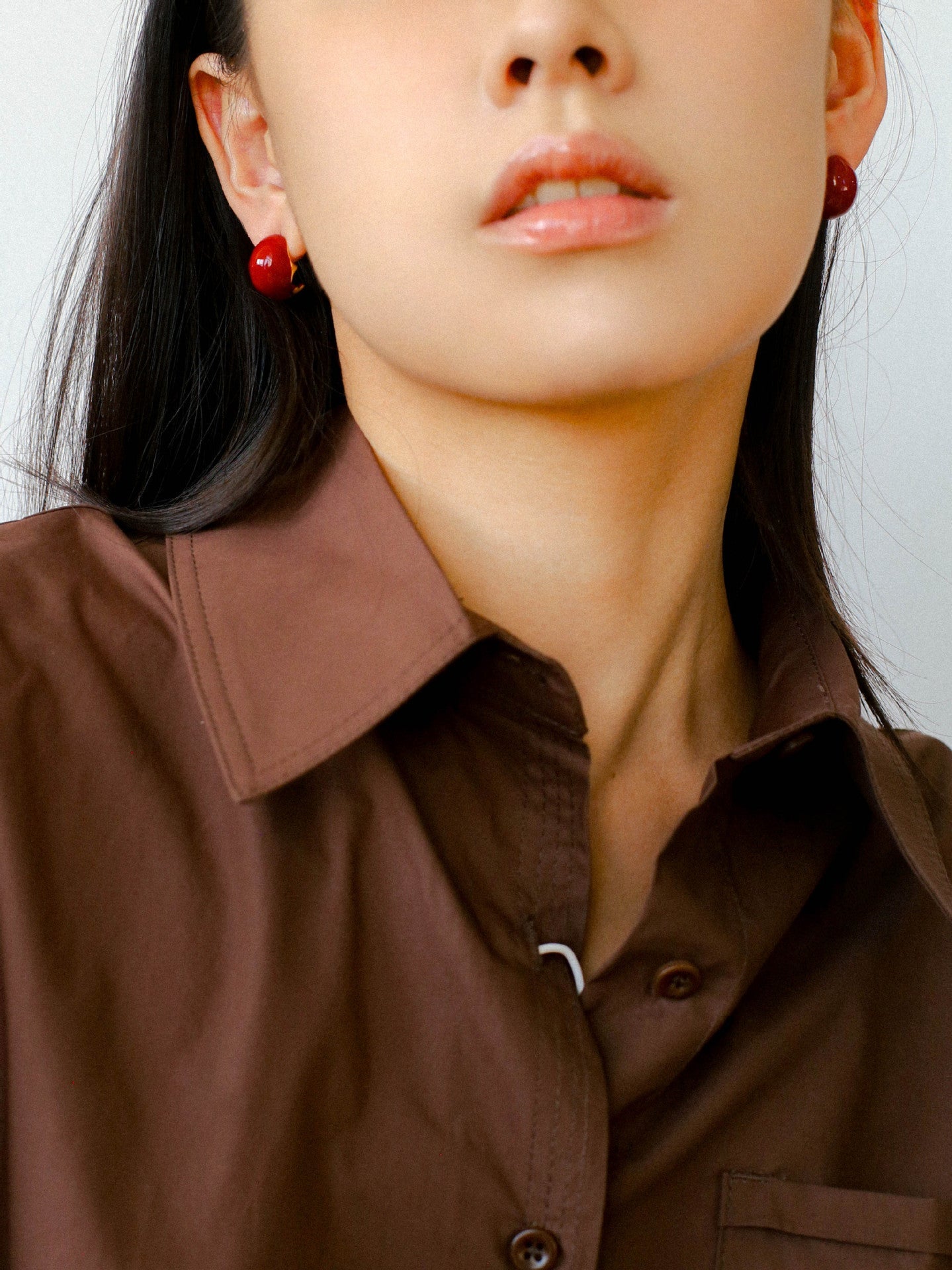 Salt Island Koi Series Red Koi Earrings - floysun