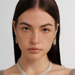 Shining Galaxy Waterfall Short Tassels Earrings - floysun