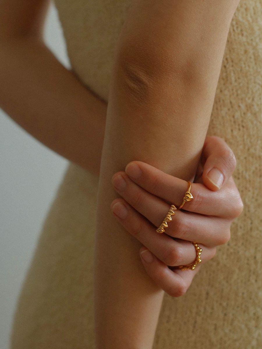 Single Love Heart Ring - floysun