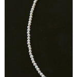 Single White Mini Freshwater Pearl Necklace - floysun
