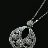 Snowflake Sterling Silver Necklace - floysun