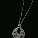 Snowflake Sterling Silver Necklace - floysun