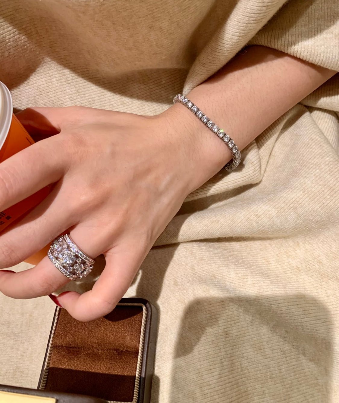 Snowflake Sterling Silver Ring - floysun