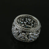 Snowflake Sterling Silver Ring - floysun