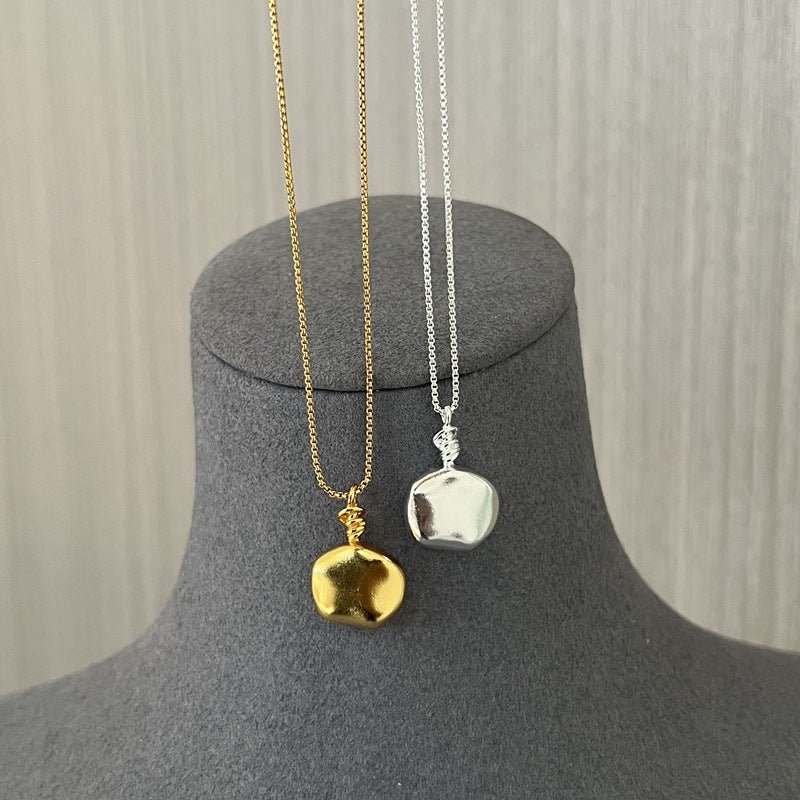 Solid Morandi Bottle Pendant Necklace - floysun
