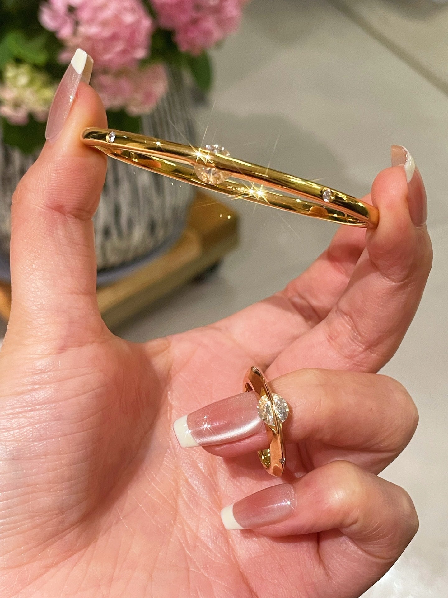 Spinning Star UFO Ring - floysun