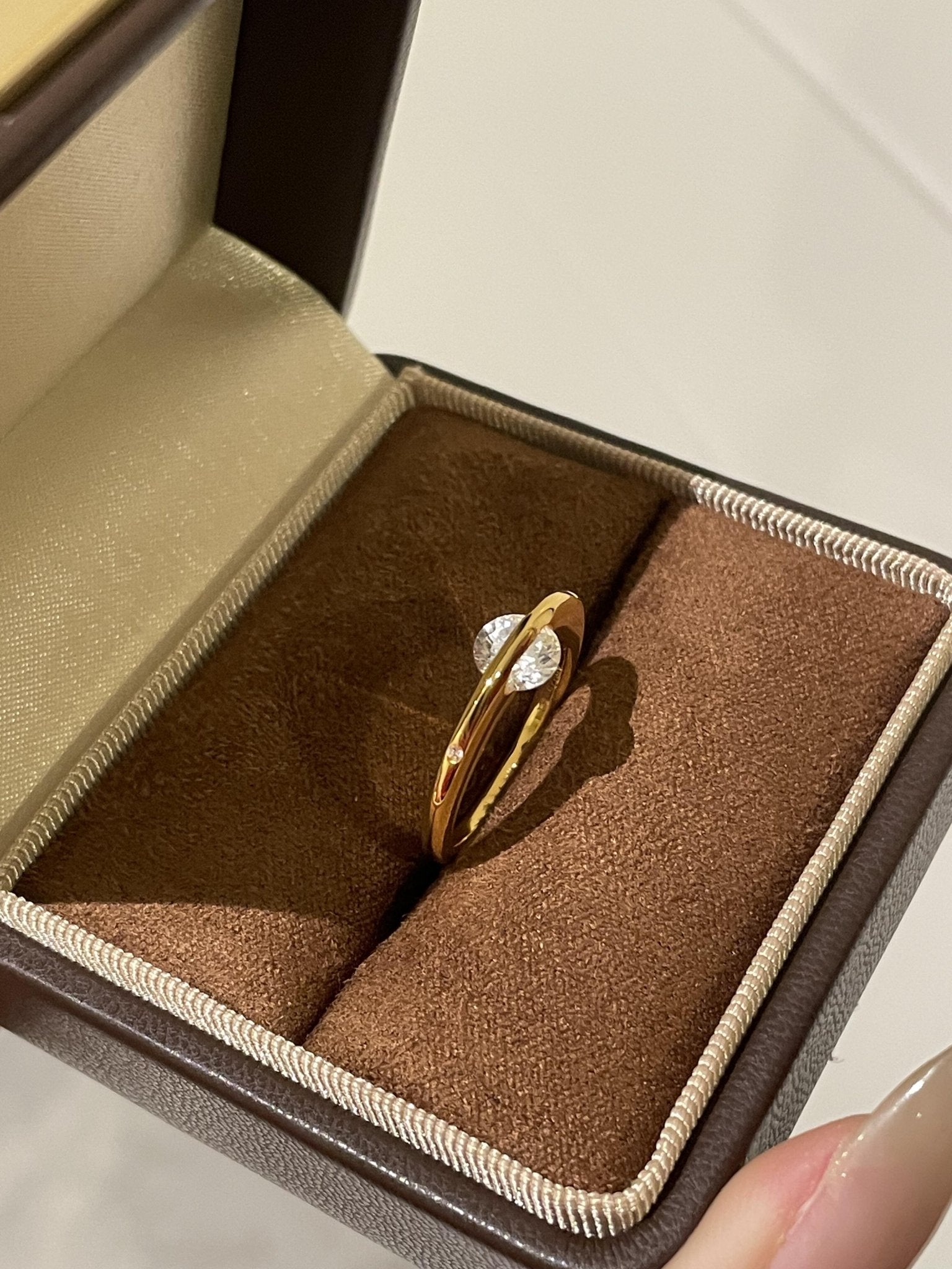 Spinning Star UFO Ring – 1ct Lab Diamond Brilliance - floysun