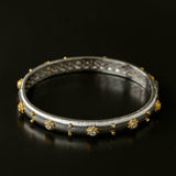 Star - Embellished Narrow Cuff Bracelet - floysun