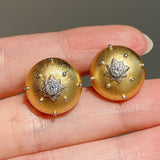 Stella Octo Vintage Stud Earrings - floysun