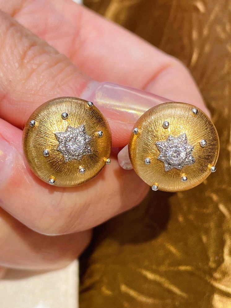 Stella Octo Vintage Stud Earrings - floysun