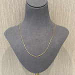 Sterling Silver 1.0mm Octagon Snake Chain Necklace - floysun