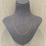 Sterling Silver 1.0mm Octagon Snake Chain Necklace - floysun