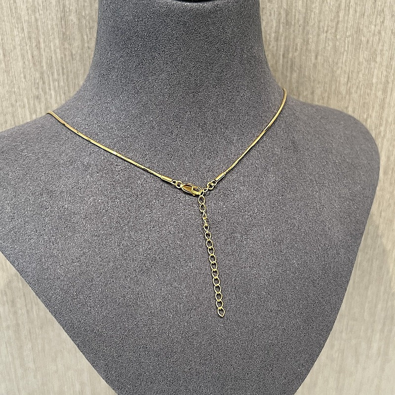Sterling Silver 1.0mm Octagon Snake Chain Necklace - floysun