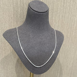 Sterling Silver 2.0mm Octagon Snake Chain Necklace - floysun