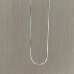 Sterling Silver 2.0mm Octagon Snake Chain Necklace - floysun