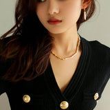 Streamer Toothpick Baroque Pearl Earrings - floysun