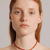Stylishly Designed Chain Entanglement Gemstone Necklace - floysun