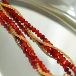 Stylishly Designed Chain Entanglement Gemstone Necklace - floysun