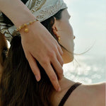 Sunrise Braided Rope Bracelet - Gold - floysun