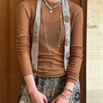 Sunrise Braided Rope Necklace - Silver Blue Amazonite - floysun