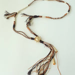 Sunrise Nomad Convertible Necklace Belt - Gold - floysun