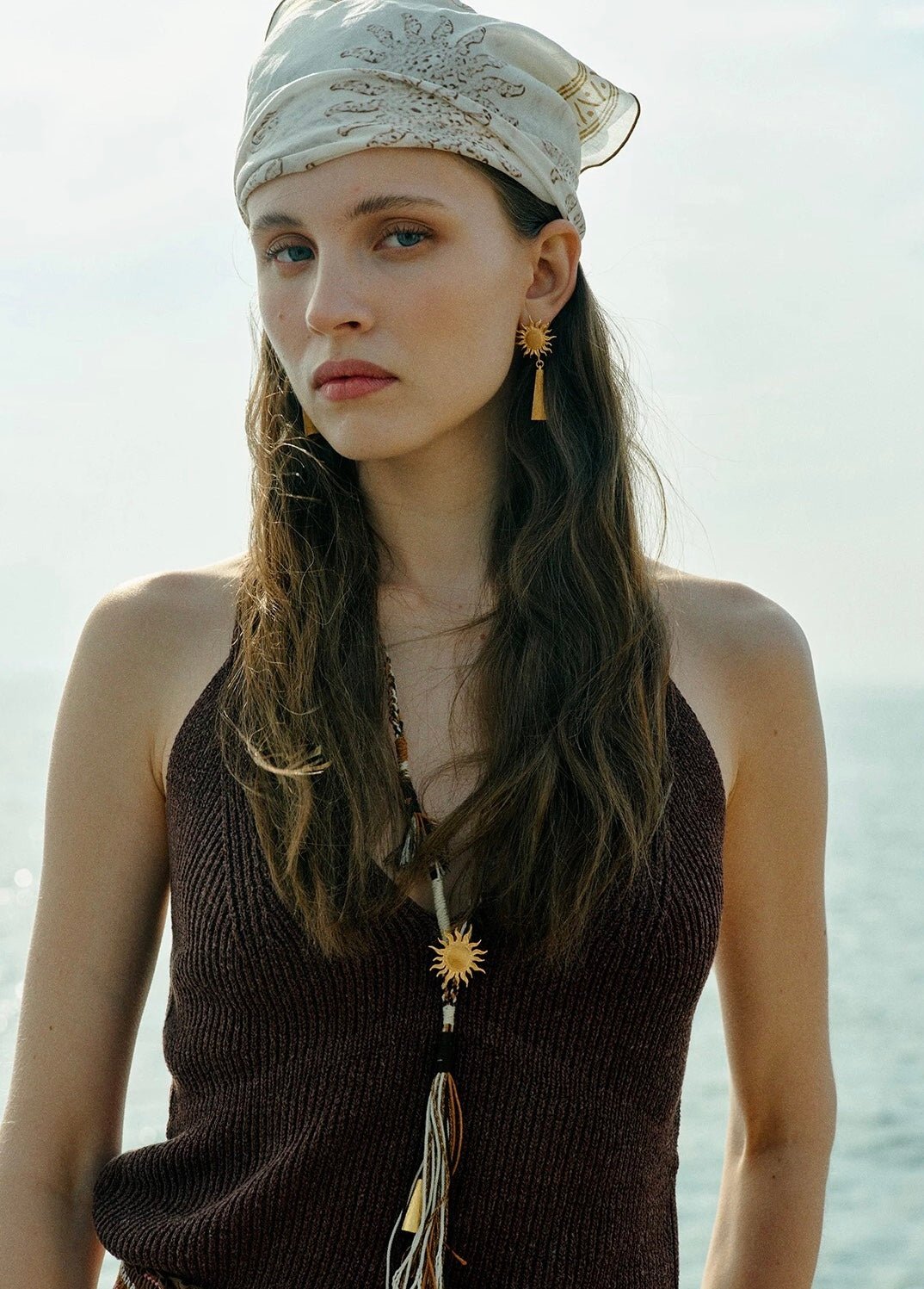 Sunrise Nomad Convertible Necklace Belt - Gold - floysun