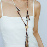 Sunrise Nomad Convertible Necklace Belt - Gold - floysun